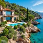 découvrez cette magnifique maison à vendre en corse, située en bord de mer, offrant une vue imprenable et un cadre de vie exceptionnel.