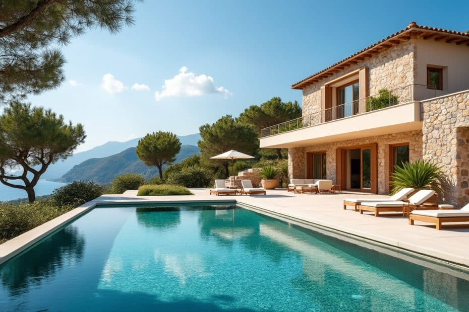 louez une villa avec piscine en corse-du-sud et profitez du soleil, des plages et des paysages magnifiques pour des vacances inoubliables.
